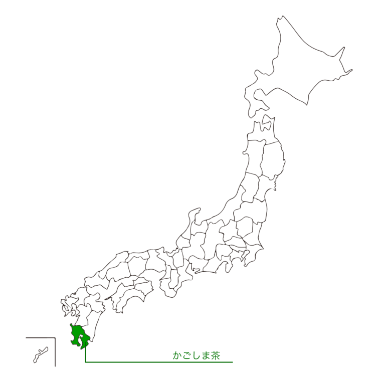 Kagoshima Cha map image